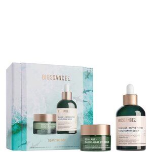 NIB Biossance Gift Set w/Full Size Serum and Eye Cream